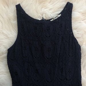 Semi-formal mini dress (navy blue) size 0